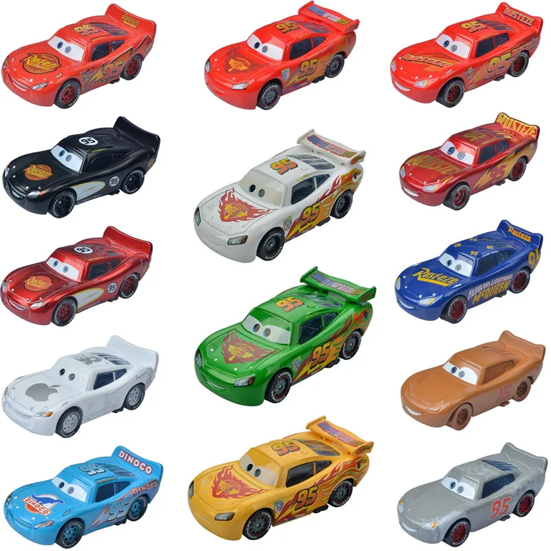 Disney pixar carros de brinquedo em metal fundido, diferentes