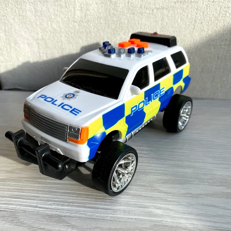 Brinquedo Carrinho de Polícia com Caminhão Bombeiro Resgate