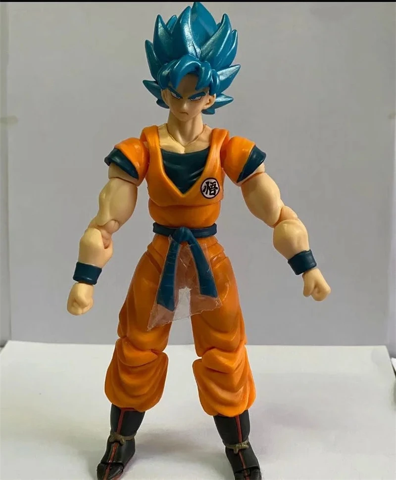 Chaveiro Goku Dragon Ball Z Cabelo Azul