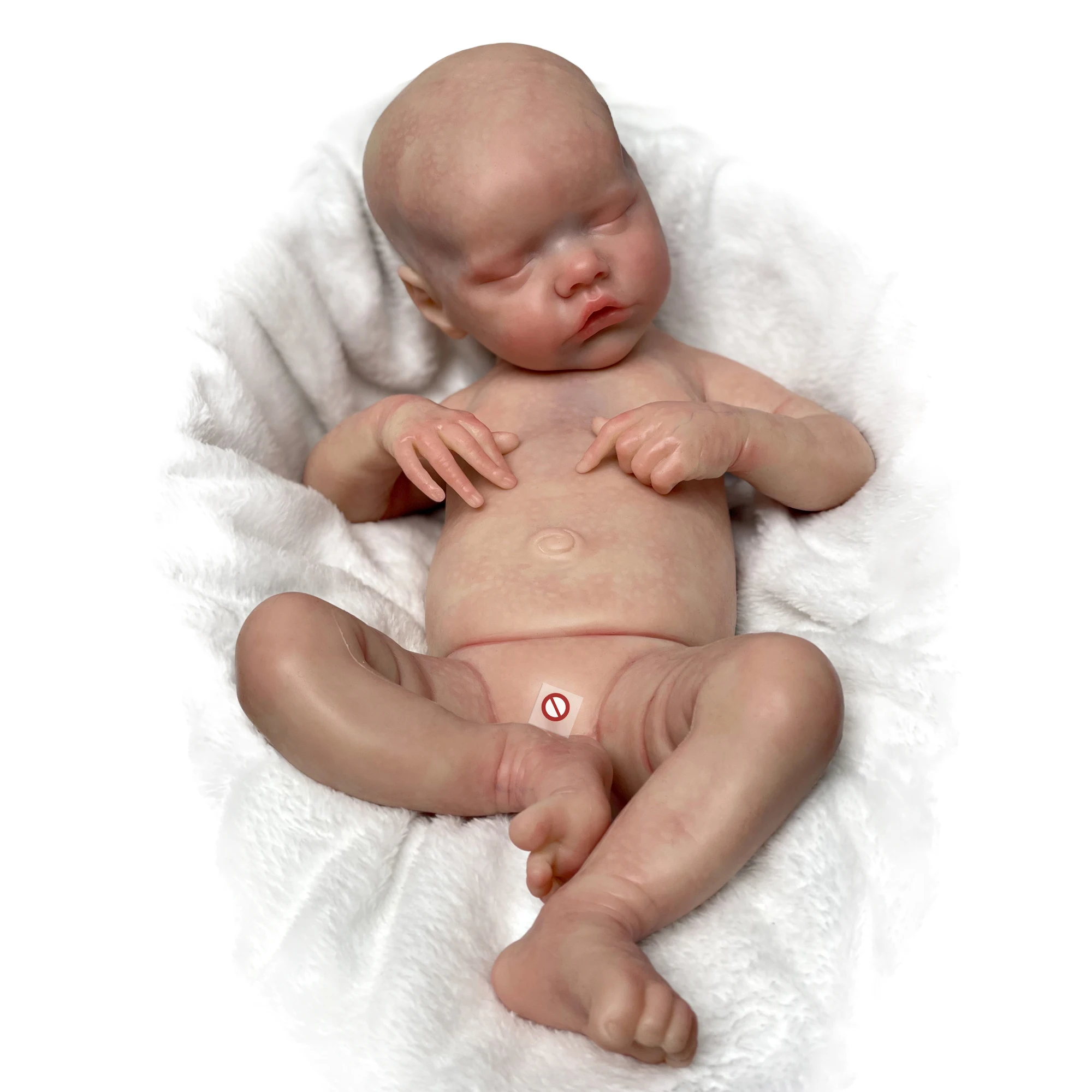 Boneca Bebê Reborn, 18 Polegadas, Recém-nascido Realista, Vinil